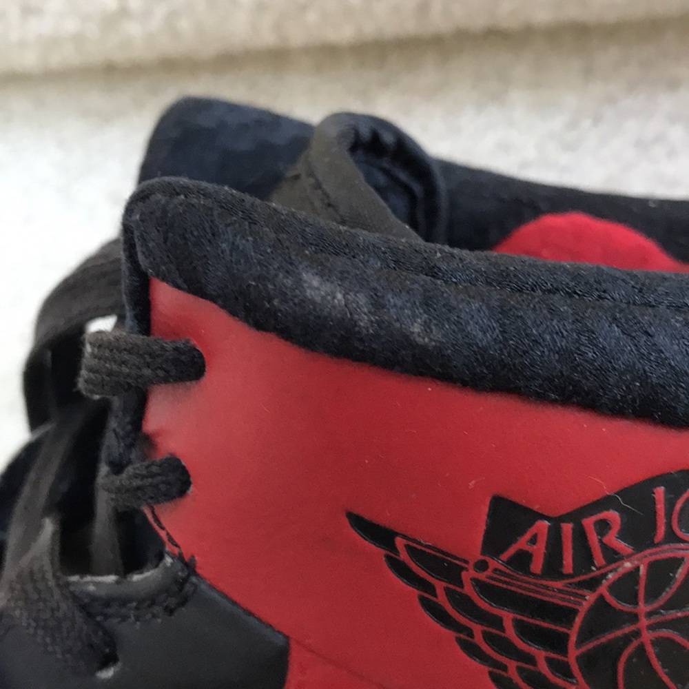 Air Jordan Alpha 1 Retro Black Varsity Red 2009 - Picture 14 of 16